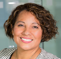 Portrait of Claire Ashford, head of compliance and financial expert